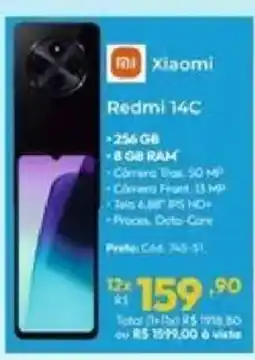 Lojas Becker Xiaomi Redmi 14C oferta