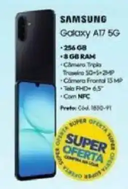 Lojas Becker samsung galaxy a17 5g oferta
