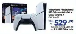 Lojas Becker VideoGame PlayStation 5 825 GB com AstroBot e Gran Turismo 7 oferta