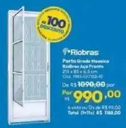 Lojas Becker Porta Grade Moseice oferta