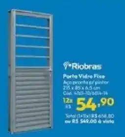 Lojas Becker Porta Vidro Fixo oferta