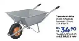 Lojas Becker Carrinho de Mão oferta