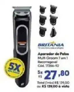 Lojas Becker Aparador de Pelos Multi Groom 7 em 1 oferta