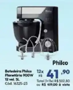 Lojas Becker Batedeira philco planetária oferta