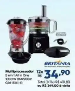 Lojas Becker Multiprocessador 5 em 1 All in One oferta