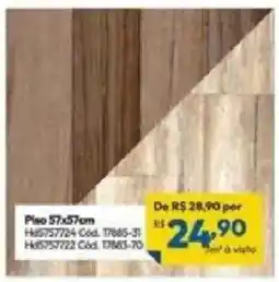 Lojas Becker Piso 57x57cm oferta