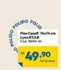 Lojas Becker Piso Cecaft oferta
