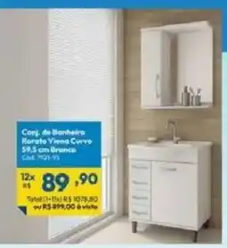 Lojas Becker Conj. de Banheira Rorato Viene Curvo oferta