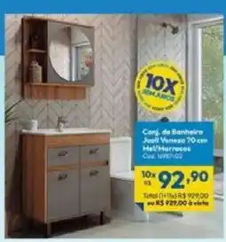 Lojas Becker Conj. de Banheira Joeli Venosa 70 cm oferta