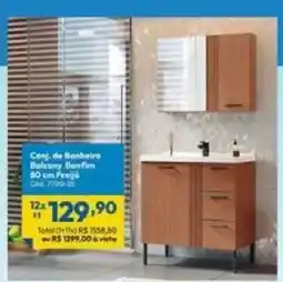Lojas Becker Conj. de Banheiro Balcony Bonfim oferta