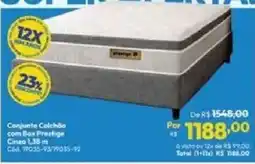 Lojas Becker Conjunto Colchão com Box Prestige oferta