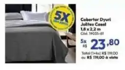 Lojas Becker Cobertor dyvri jolitex casual oferta
