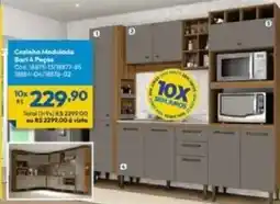 Lojas Becker Cozinha Modulada Bari 4 Peças oferta