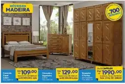 Lojas Becker Cama de casal 1,46m oferta