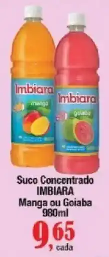 Supermercados Unidos Suco Concentrado Imbiara Manga ou Goiaba oferta
