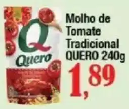 Supermercados Unidos molho de tomate tradicional quero oferta