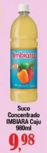 Supermercados Unidos Suco concentrado imbiara caju oferta