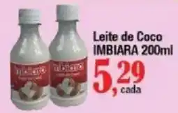 Supermercados Unidos Leite de Coco Imbiara oferta