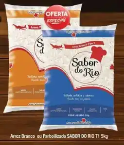 Supermercados Unidos Arroz branco ou parboilizado sabor do rio T1 oferta