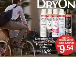 Supermercados Unidos Desodorante Aerossol Dryon Fragrâncias oferta