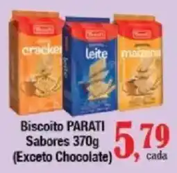 Supermercados Unidos Biscoito parati oferta