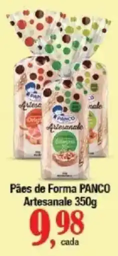 Supermercados Unidos Pães de Forma PANCO Artesanale oferta