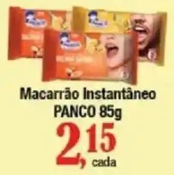 Supermercados Unidos Macarrão Instantâneo PANCO oferta