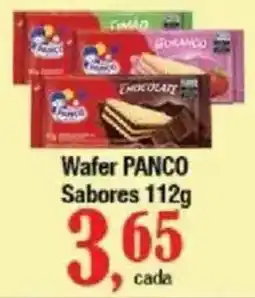 Supermercados Unidos Wafer PANCO Sabores oferta