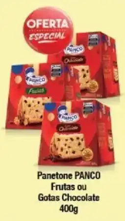 Supermercados Unidos Panetone panco frutas ou gotas chocolate oferta
