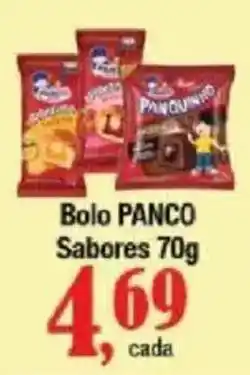 Supermercados Unidos Bolo PANCO Sabores oferta