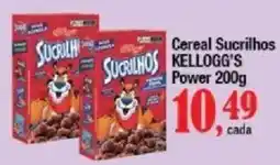 Supermercados Unidos Cereal Sucrilhos Kellogg's Power oferta