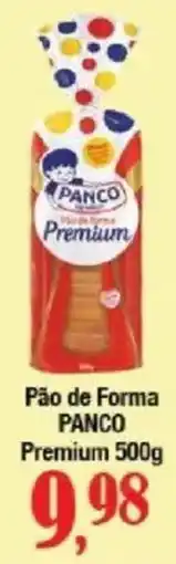 Supermercados Unidos Pão de Forma Panco Premium oferta