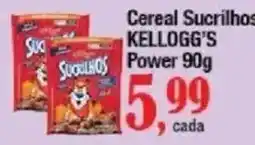 Supermercados Unidos Cereal Sucrilhos Kellogg's Power oferta