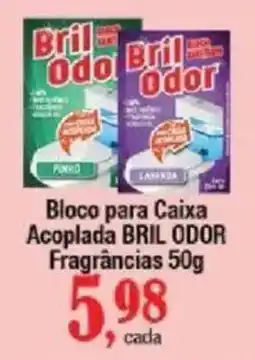 Supermercados Unidos Bloco para Caixa Acoplada BRIL ODOR oferta