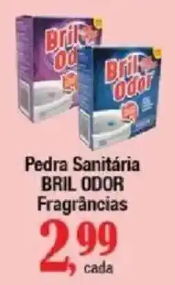 Supermercados Unidos Pedra Sanitária Bril Odor Fragrâncias oferta
