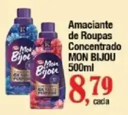 Supermercados Unidos Amacianete de roupas concentrado mon bijou oferta