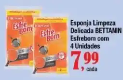 Supermercados Unidos Esponja Limpeza Delicada Bettanin oferta