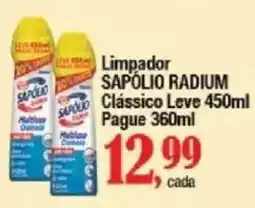 Supermercados Unidos Limpador sapólio radium clássico leve oferta