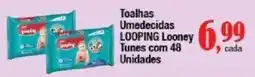 Supermercados Unidos Toalhas Umedecidas LOOPING Looney Tunes oferta
