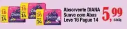 Supermercados Unidos Absorvente diana suave com abas oferta