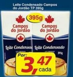 Supermercados Guanabara Leite Condensado Campos do Jordao TP 395g oferta