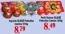 Supermercados Unidos Iogurte elegê patrulha canina oferta