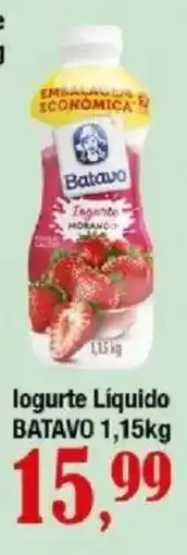 Supermercados Unidos Iogurte Líquido BATAVO oferta