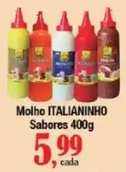 Supermercados Unidos Molho italianinho oferta