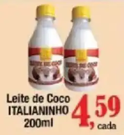 Supermercados Unidos Leite de Coco Italianinho oferta