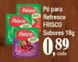 Supermercados Unidos Pó para Refresco Frisco Sabores oferta
