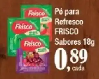 Supermercados Unidos Pó para Refresco Frisco Sabores oferta