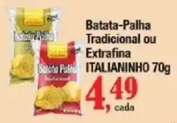Supermercados Unidos Batata Palha Tradicional ou Extrafina oferta