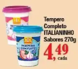 Supermercados Unidos Tempero completo italianinho oferta