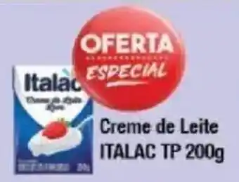 Supermercados Unidos Creme de Leite Italac TP oferta